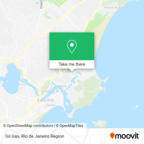 Gil Gás map