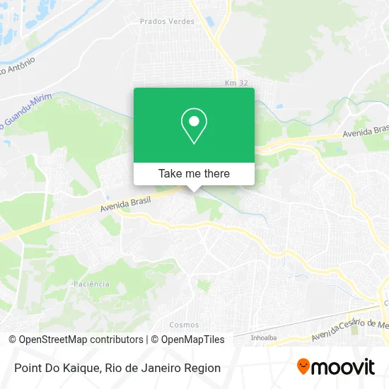 Point Do Kaique map