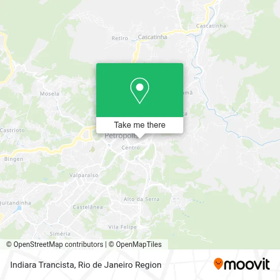 Indiara Trancista map
