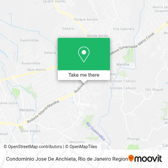 Condominio Jose De Anchieta map