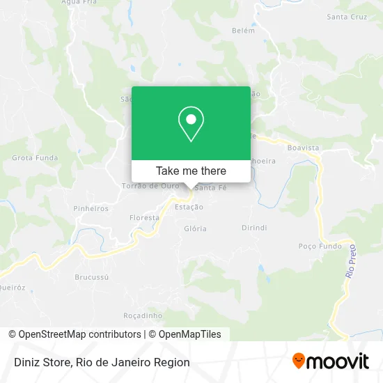 Diniz Store map