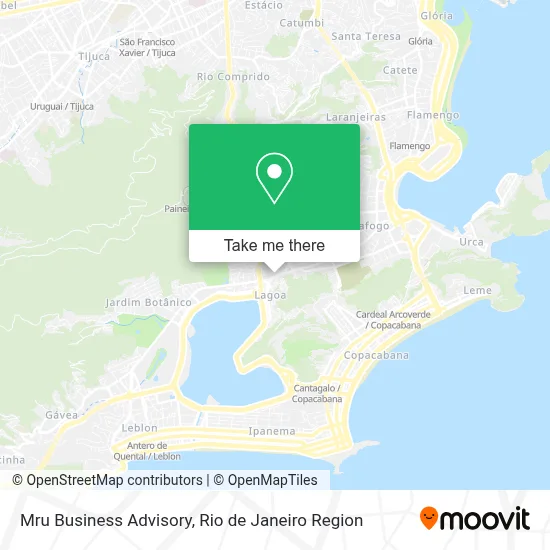 Mru Business Advisory map