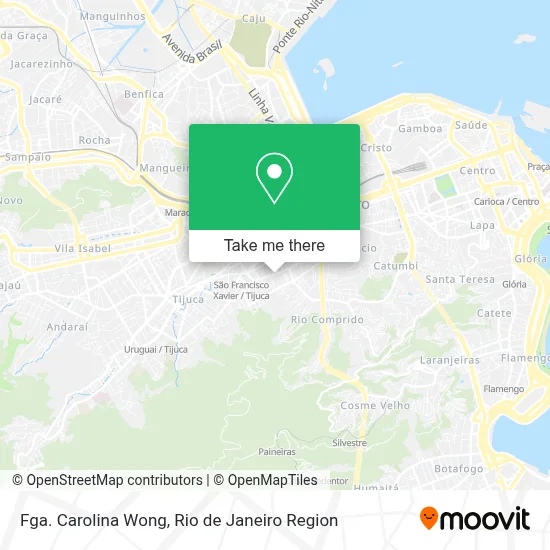 Fga. Carolina Wong map