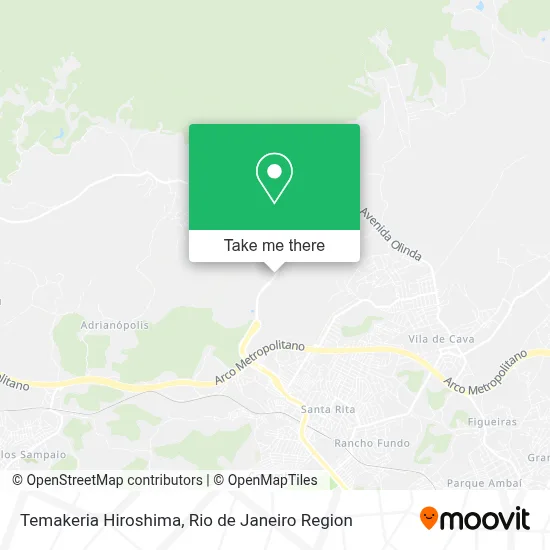 Temakeria Hiroshima map