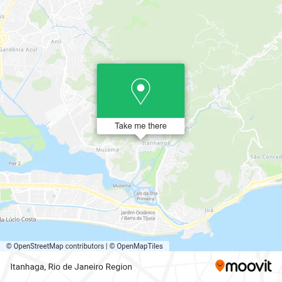 Itanhaga map