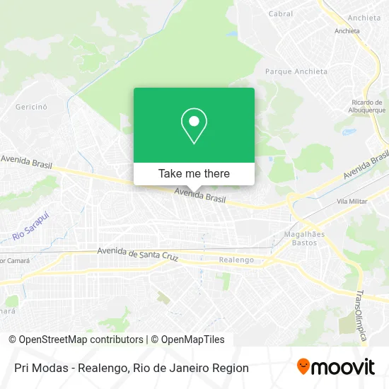 Pri Modas - Realengo map