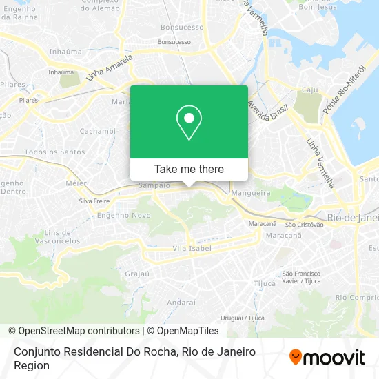 Conjunto Residencial Do Rocha map