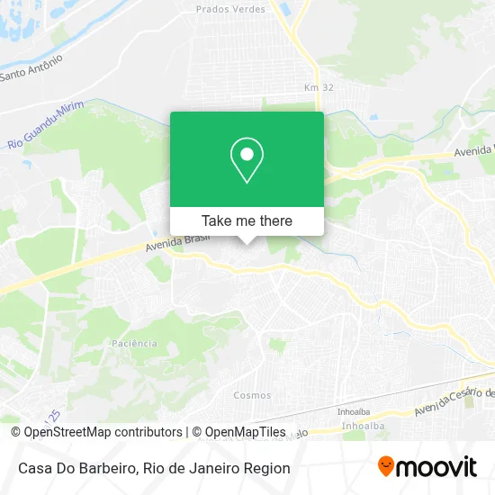 Casa Do Barbeiro map