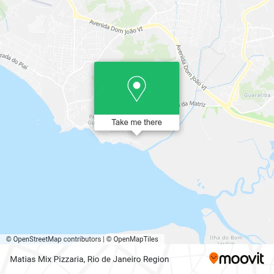 Matias Mix Pizzaria map