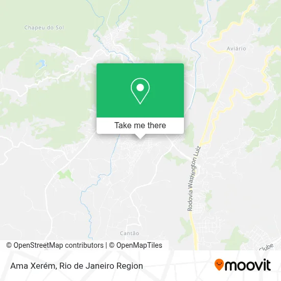 Ama Xerém map