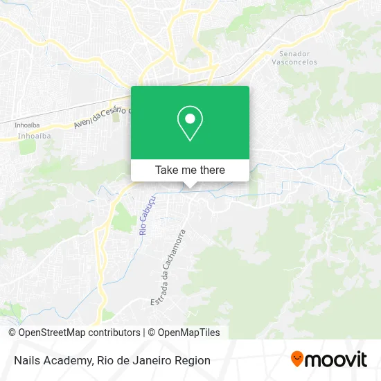 Nails Academy map