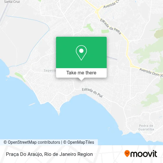 Praça Do Araújo map