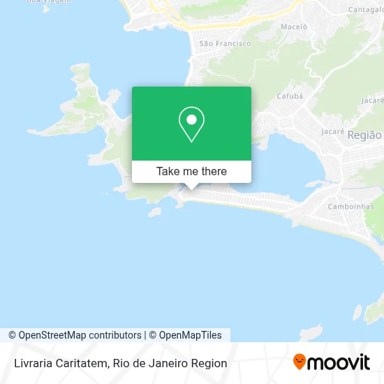 Livraria Caritatem map