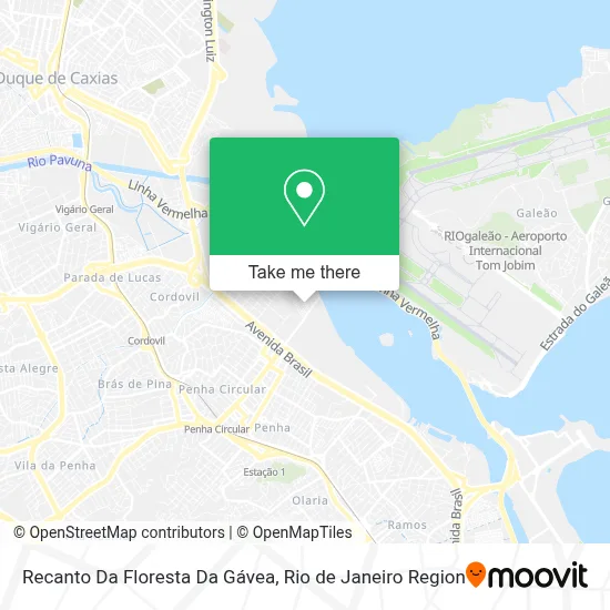 Recanto Da Floresta Da Gávea map