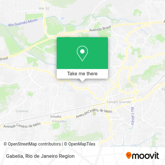 Gabelia map