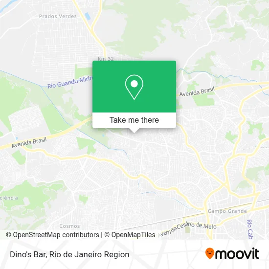 Dino's Bar map
