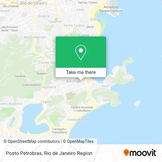 Posto Petrobras map