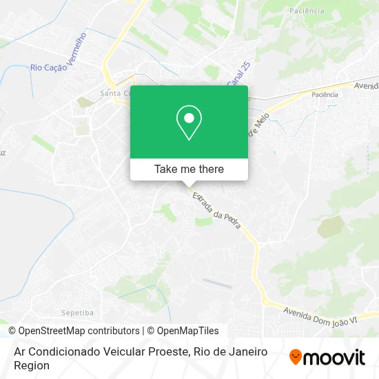Ar Condicionado Veicular Proeste map