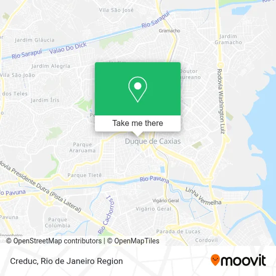 Creduc map