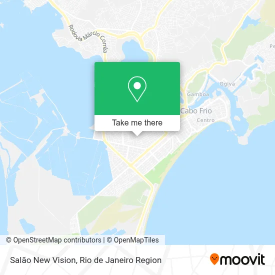 Salão New Vision map