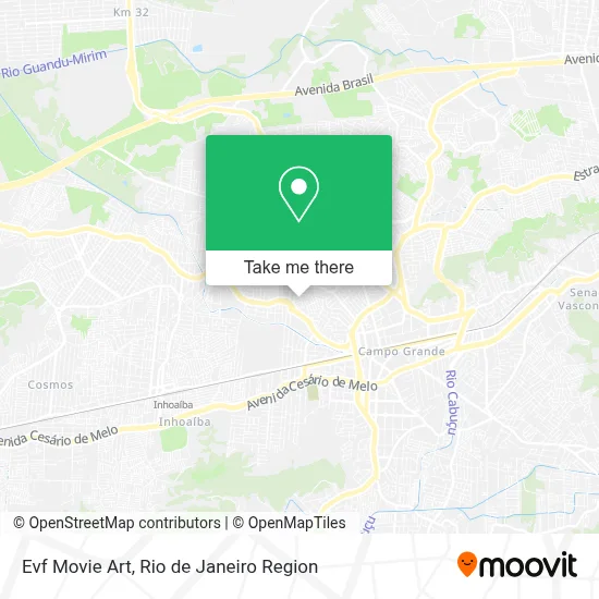 Evf Movie Art map