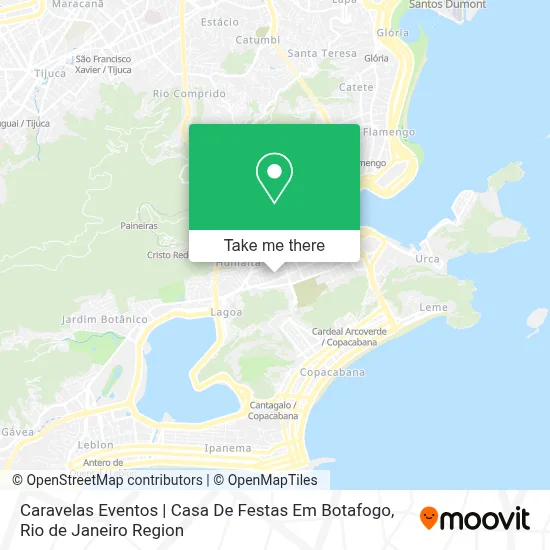 Caravelas Eventos | Casa De Festas Em Botafogo map