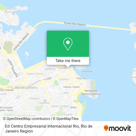 Ed Centro Empresarial Internacional Rio map