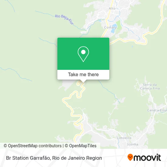 Br Station Garrafão map