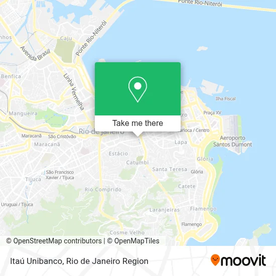 Itaú Unibanco map