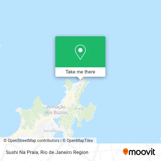 Sushi Na Praia map