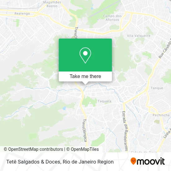Tetê Salgados & Doces map