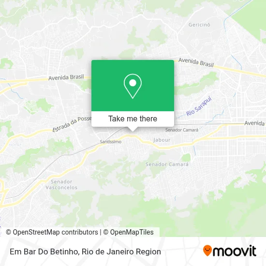 Em Bar Do Betinho map