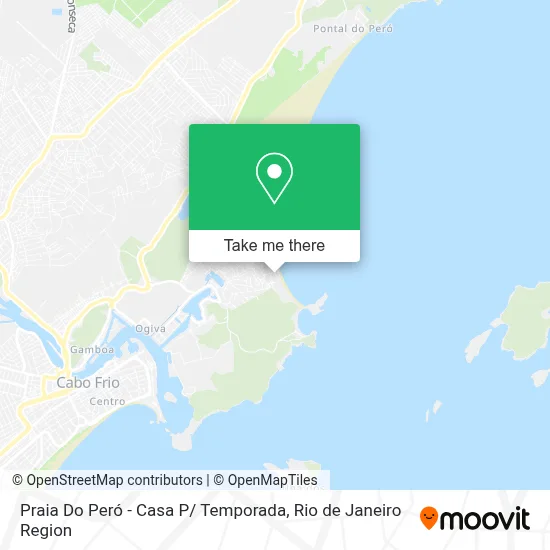Praia Do Peró - Casa P/ Temporada map