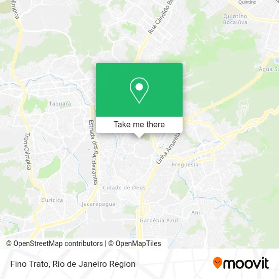 Fino Trato map