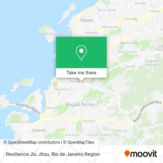 Resilience Jiu Jitsu map