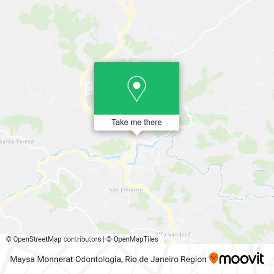 Maysa Monnerat Odontologia map