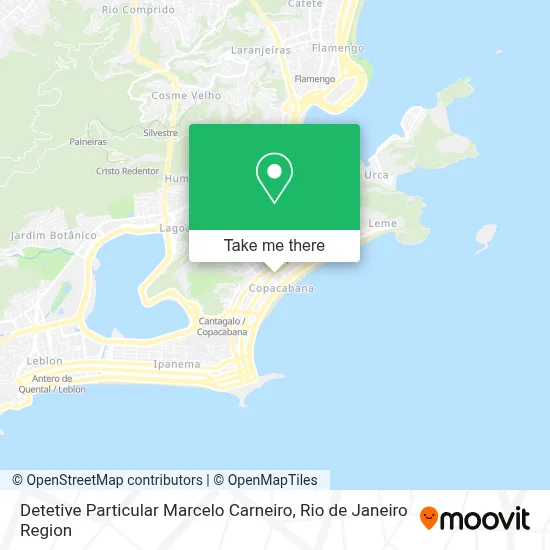 Detetive Particular Marcelo Carneiro map