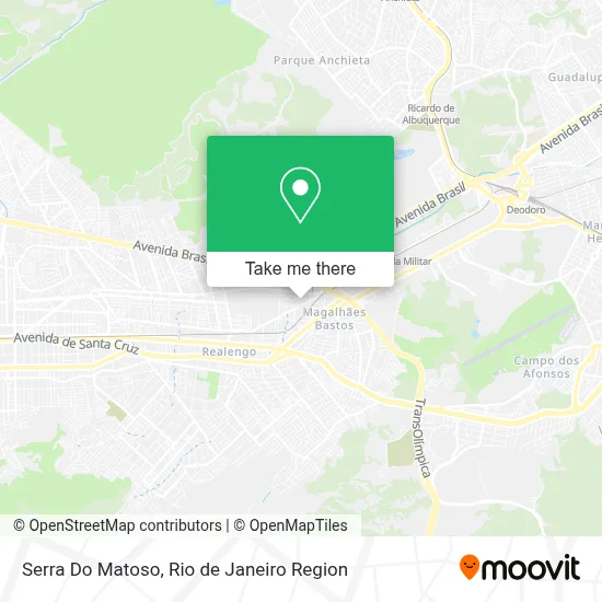 Serra Do Matoso map