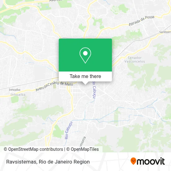 Ravsistemas map