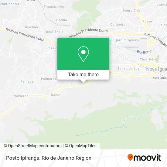 Posto Ipiranga map