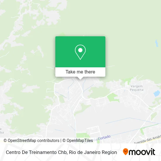 Centro De Treinamento Chb map