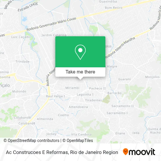 Ac Construcoes E Reformas map