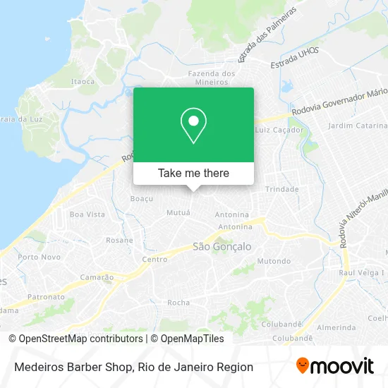 Medeiros Barber Shop map