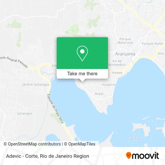 Adevic - Corte map