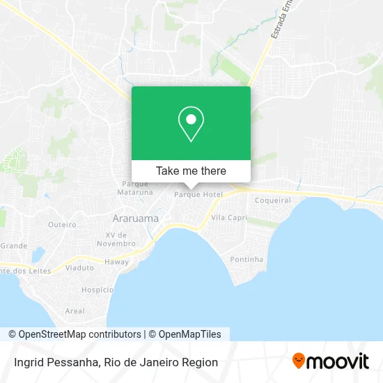 Ingrid Pessanha map