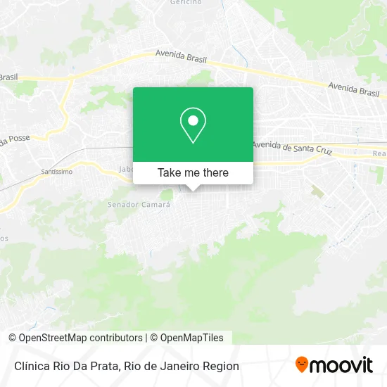 Clínica Rio Da Prata map