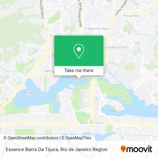 Essence Barra Da Tijuca map
