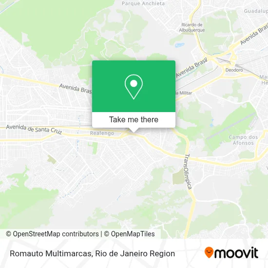 Romauto Multimarcas map