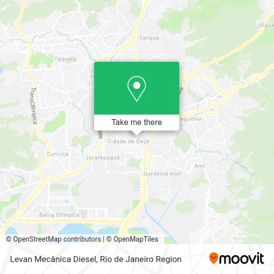 Levan Mecânica Diesel map