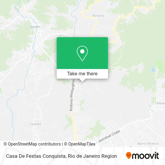 Casa De Festas Conquista map